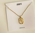 White Tulip Necklace