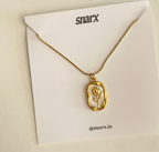 White Tulip Necklace