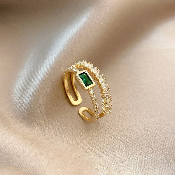 Emerald Stone Ring