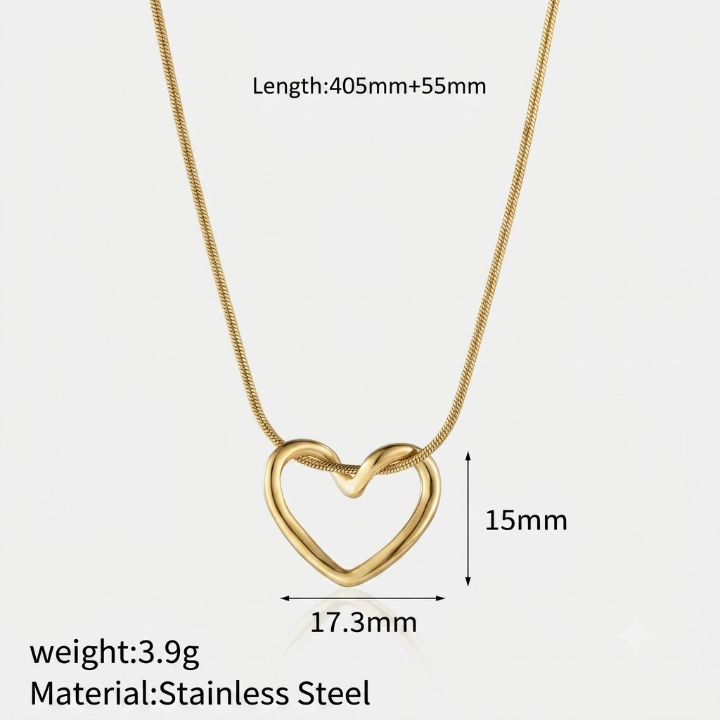 Heart Necklace for Girls